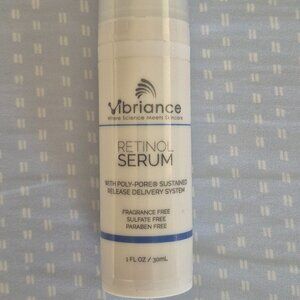 Vibriance Retinol Serum Fragrance Free Sulfate Free Paraben Free 1FL OZ - NEW !!